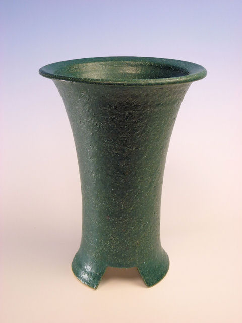 画像1: 陶器鉢-青銅色-5寸鉢 (1)